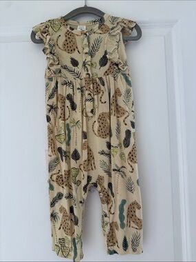 Kate Quinn Viscose Jungle Print Romper